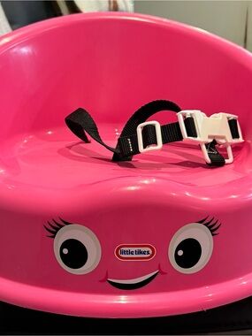 Little Tikes Pink Toddler Seat with Safety Strap